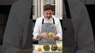 Learn How to Prepare Artichoke Hearts From Chef Thomas Joseph [upl. by Belen639]