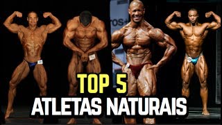 OS MELHORES FISICULTURISTAS NATURAIS TOP 5 [upl. by Seroka]