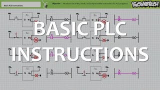 Basic PLC Instructions Full Lecture [upl. by Garcon]