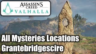 Assassins Creed Valhalla  All Mysteries Locations  Grantebridgescire England [upl. by Oner35]