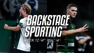 BACKSTAGE SPORTING WEEK 12  Sporting CP x CD Nacional amp Sporting CP x CF Estrela da Amadora [upl. by Colbye]