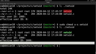 Linux What is a setuid program [upl. by Yanetruoc753]