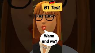 Mündliche Prüfung Deutsch B1  German oral exam B1  German speaking Test b1  B1 sprechen Teil [upl. by Aidile]