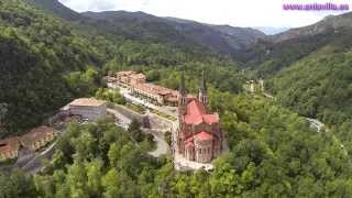 Covadonga y El Lago Enol desde el Phantom Asturias Paraiso Natural [upl. by Ohnuj]