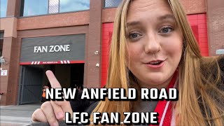 In Depth Look At The New LFC Fan Zone In The Anfield Road Stand [upl. by De Witt]