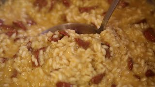 Risotto au chorizo [upl. by Auqeenahs]