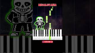 👆 Learn to play MEGALOVANIA 🎹 Easy Piano TUTORIAL [upl. by Eissoj228]