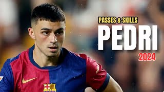 Pedri 2024 ● Barcelonas Magician ● Best Skills Passes Goals amp Assists [upl. by Julia947]