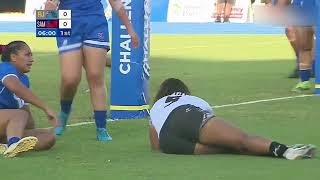 Fiji Women’s 9s vs Samoa Women’s 9s ▷ 2023 Pacific Games Rugby League 9s Highlights Bronze Medal [upl. by Wyndham996]