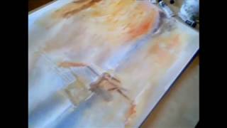 How to paint The Fighting Temeraire Turner watercolour demo [upl. by Wycoff]