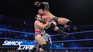 Randy Orton vs Rusev SmackDown LIVE Nov 7 2017 [upl. by Naveb]