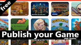 Top tips for Publish Game on Kongregate Website in free 2024 Game development part 5 [upl. by Latsirk406]