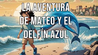 Cuento La Aventura de Mateo y el Delfín Azul [upl. by Obmar]