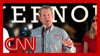 Trump attacked Georgia Gov Brian Kemp Watch Kemps response [upl. by Peonir]