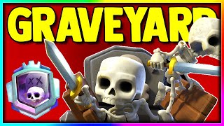 The BEST Graveyard  Evo Archers Deck in Clash Royale [upl. by Sivie]