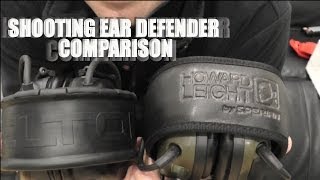 Peltor SportTac vs Howard Leight Impact sport shooting ear defenders [upl. by Atnauq]