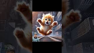 नानही बिल्ली को उठाकर उसे फेंक देते हैं marvel movie cat [upl. by Eimiaj]