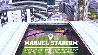 Anything can happen under the Marvel Stadium roof [upl. by Hinckley599]