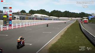 Race Moto2 Sachsenring GermanGP 2024 [upl. by Ethelin]