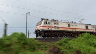 High Speed Parallel Race  Saraighat Express VS Howrah Malda Intercity Express  Indian Railways [upl. by Sirehc108]