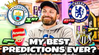 REACTING TO MY PREMIER LEAGUE PREDICTIONS 202324 [upl. by Rehpinnej951]