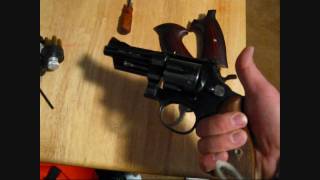 Smith and Wesson Model 28 Kim Ahrends grips stocks cocobolo [upl. by Ambrosio]