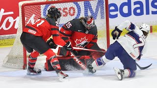 Highlights from Canada vs United States in Game 4 of the Rivalry Series [upl. by Ludeman]