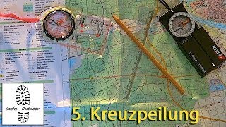 Karte  Kompass 5 Kreuzpeilung [upl. by Sacrod]