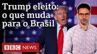 Os possíveis impactos da vitória de Donald Trump para o Brasil [upl. by Latsryk478]