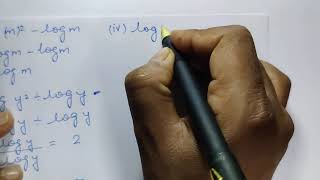 LOGARITHM CLASS 9 ICSE CHAPTER 7 EXERCISE 7B [upl. by Ania]