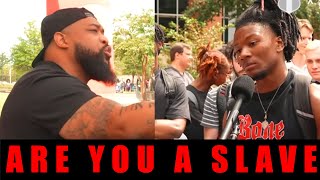 Black Conservative EVISCERATES Professional Race Baiting BLM Activist [upl. by Morven683]