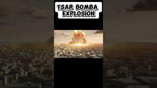 Tsar bomba the world powerful Hydrogen Bombtsarbombanuclearenergywarscience explosionfireball [upl. by Nwahs210]