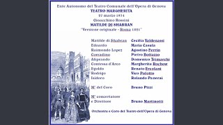 Matilde di Shabran Atto II Versione originale quotRoma 1821quot registrazione dal vivo Genova [upl. by Nnaytsirk]