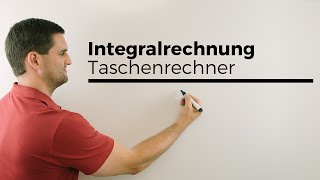 Integralrechnung mit Taschenrechner bestimmtes Integral berechnen Casiofx  Mathe by Daniel Jung [upl. by Dry]