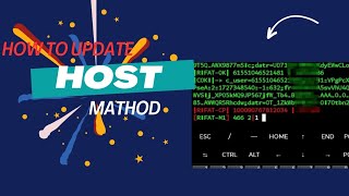 HOW TO UPDATE HOST MATHOD  TERMUX  subscribe for next video [upl. by Serilda221]