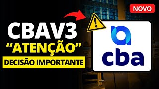 CBA ALUMÍNIO PERTO DE R6 É OPORTUNIDADE CBAV3 NUNCA MAIS NESTE PREÇO [upl. by Kcitrap]