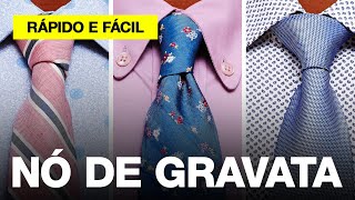 NÓ DE GRAVATA EM 5 SEGUNDOS COMO DAR NÓ EM GRAVATA [upl. by Atirehgram]