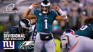 New York Giants vs Philadelphia Eagles  2023 Divisional Round Game Highlights [upl. by Jerrold]