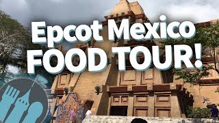 Disney World Mexico Food Tour Nosh or Not in Epcots Mexico Pavilion [upl. by Llenrahs]