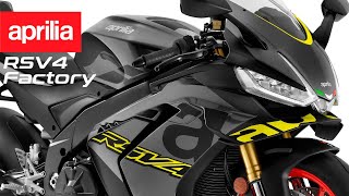 Aprilia le pone los alerones de su MotoGP a su RSV4 2025 con más potencia y capacidad de predicción [upl. by Auvil]