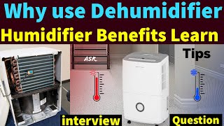 What is Humidifier and Dehumidifier How work Very useful information Learn Hindi me [upl. by Nnalatsyrc]