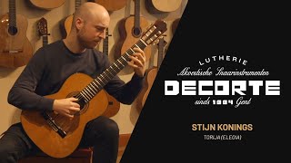 Lutherie Decorte Esteve Model Alegria cedar top lattice bracing played by Stijn Konings [upl. by Toogood]