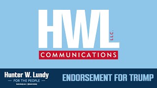 Hunter Lundy Endorsement For Trump [upl. by Nodnas]