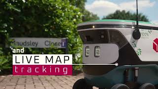 DPD UK Uses Autonomous Delivery Robots in Milton Keynes [upl. by Allemap]