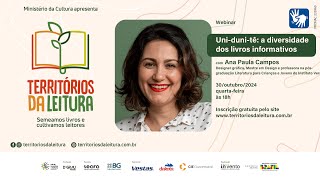 quotUnidunitê a diversidade dos livros informativosquot com Ana Paula Campos [upl. by Joshua]