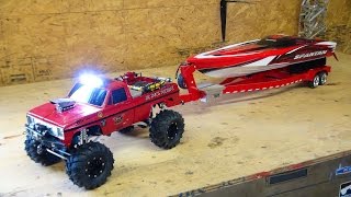 Traxxas X Maxx vs Arrma Kraton 8s  Remote Control Car in Mud  RC Car 4x4 [upl. by Anerys]