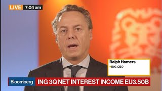 ING CEO on Fine Dividend Digital Investment Loan Growth [upl. by Siri]