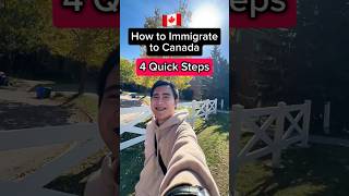 🇨🇦 4 Steps to Immigrate to Canada [upl. by Annez]