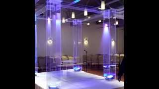 Lucite Chuppah Rental  Acrylic Chuppah Rental New York NYC New Jersey Long Island Brooklyn [upl. by Martel522]