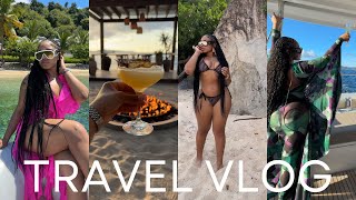 WEEKLY VLOG  SOLO TRIP OUT OF THE COUNTRY ✈️  SELF CARE RESET LUXURY YACHT Mental Break HERNEST [upl. by Naloc]